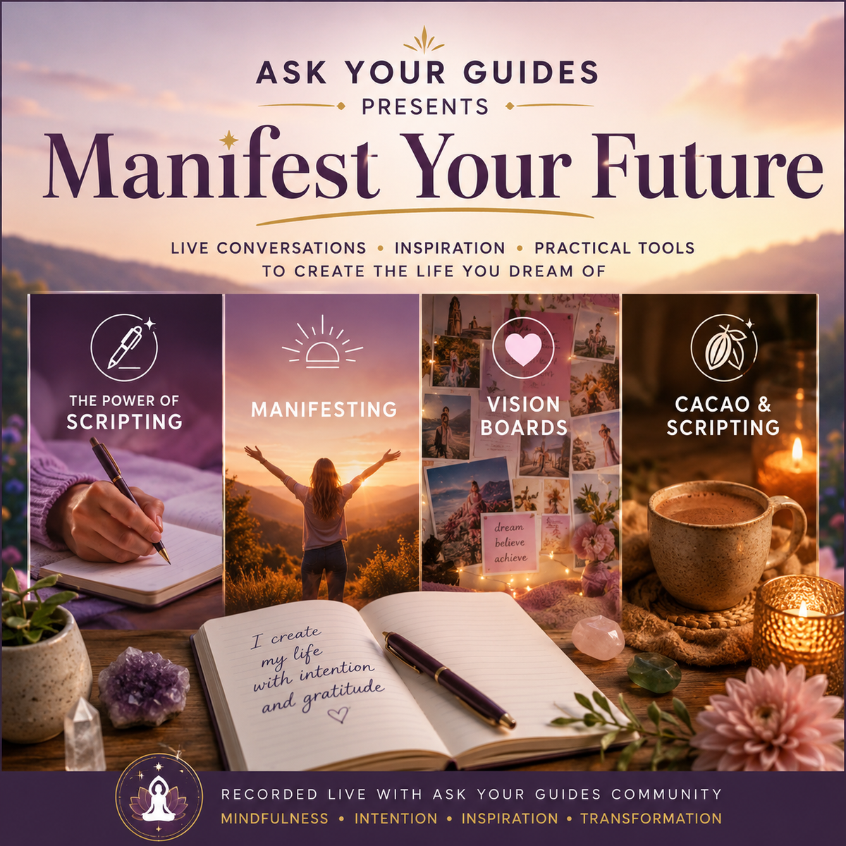 Ask Your Guides Presents: Manifest Your Future