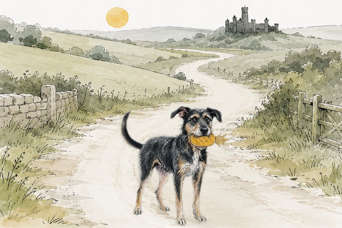 Kai. The most anxious dog in the world, and how he saved it anyway