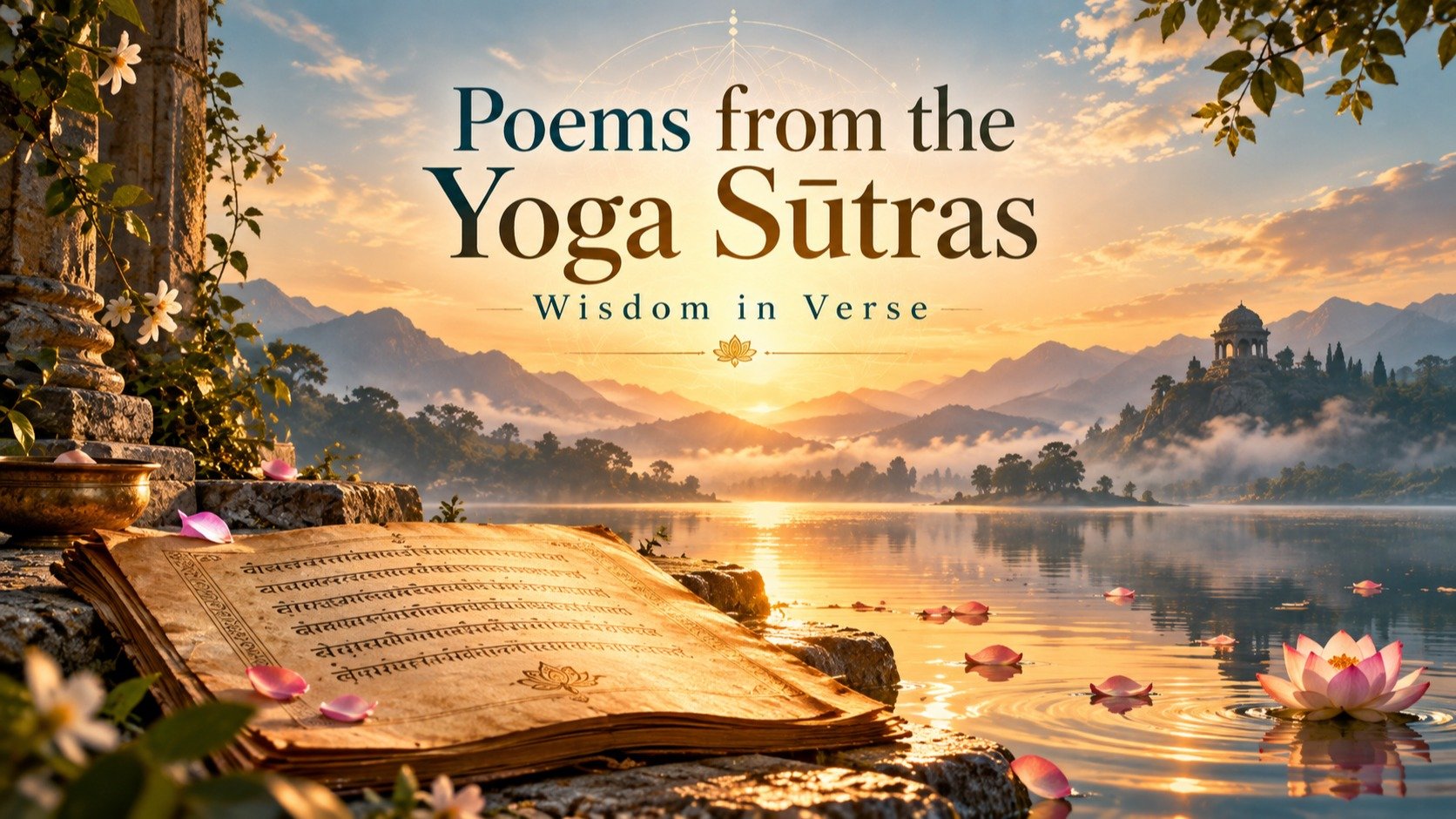 Poems from the Yoga Sūtras: Wisdom in Verse