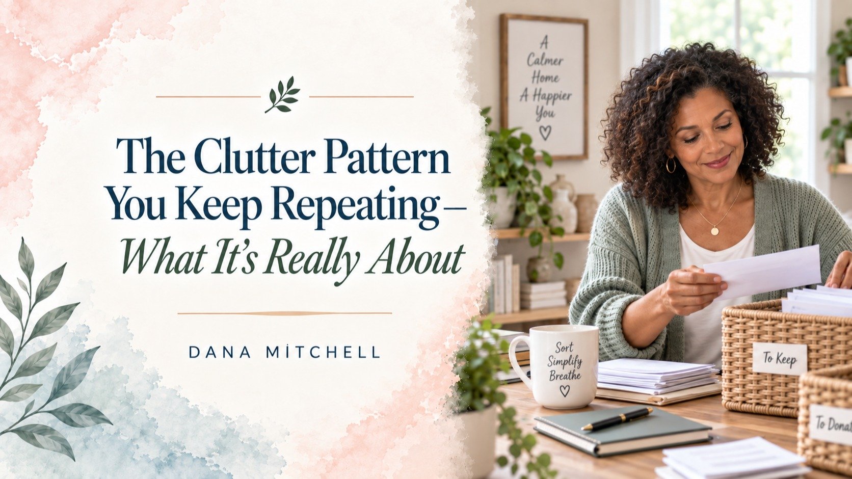 The Clutter Pattern You Keep Repeating — What It’s Really About