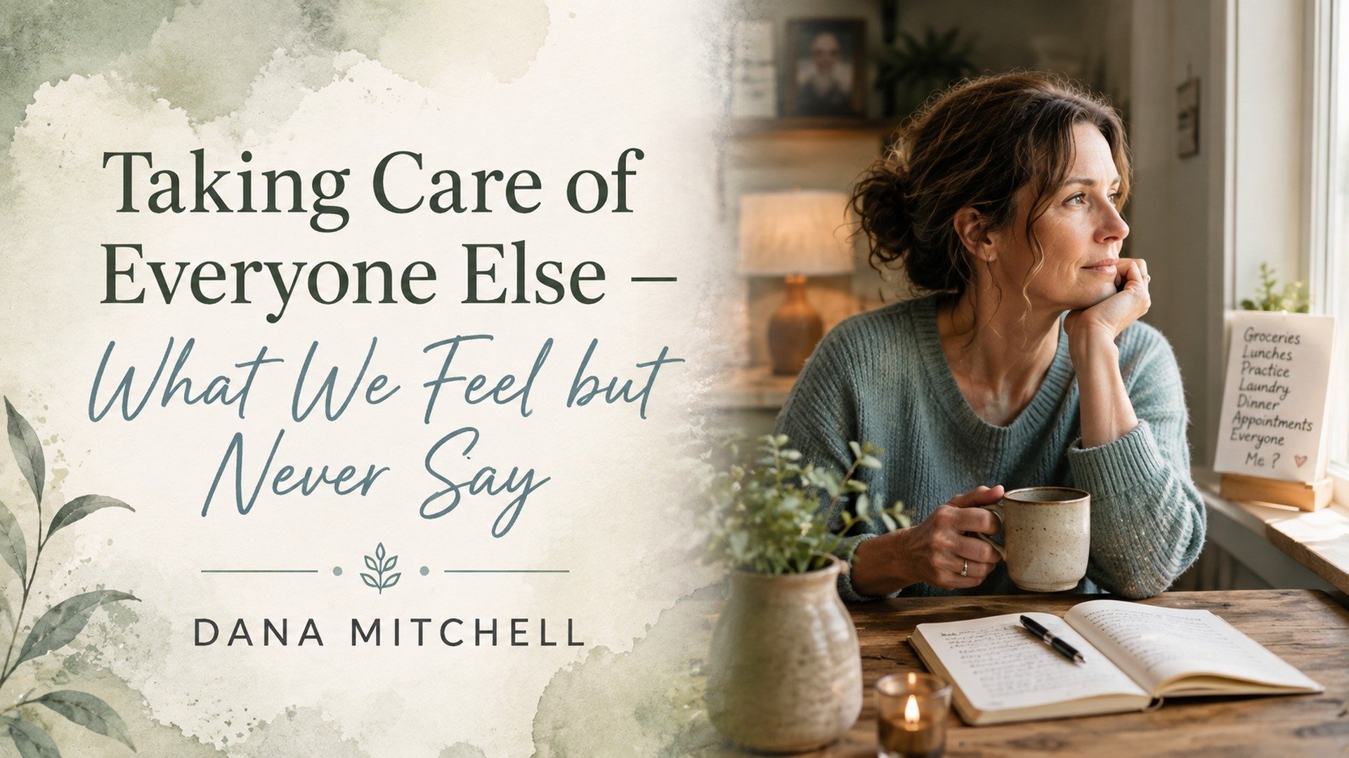 Taking Care of Everyone Else: What We Feel But Never Say